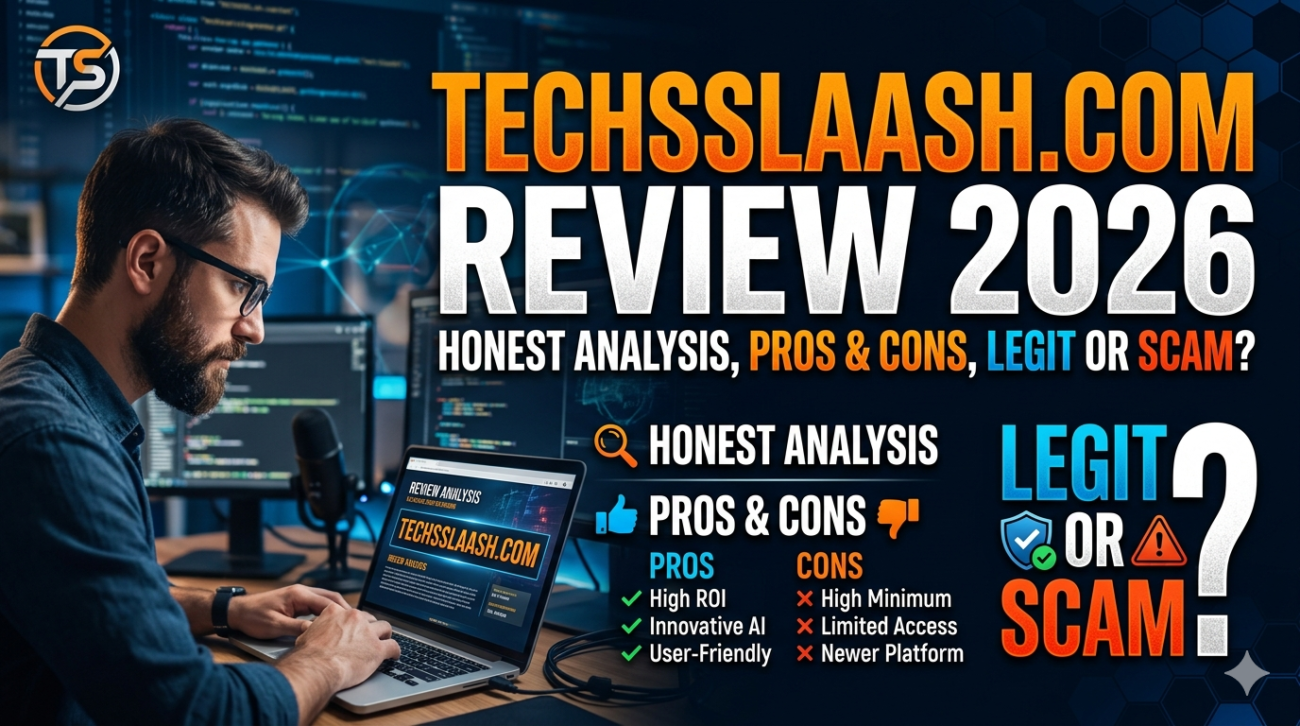 Techsslaash.com Review 2026 Honest Analysis, Pros & Cons, Legit or Scam?