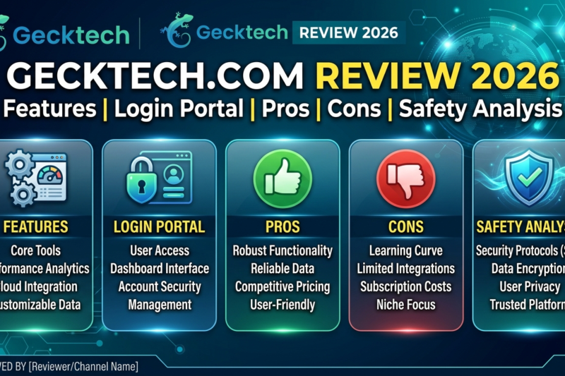 Gecktech.com Review 2026  Features Login Portal Pros Cons and Safety Analysis