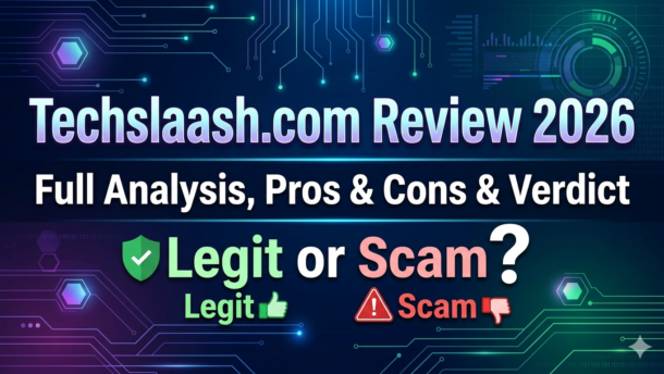 Techslaash.com Review 2026 Full Analysis, Pros & Cons & Verdict , Legit or Scam?