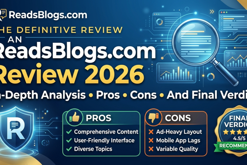 ReadsBlogs.com Review 2026 In Depth Analysis Pros Cons And Final Verdict