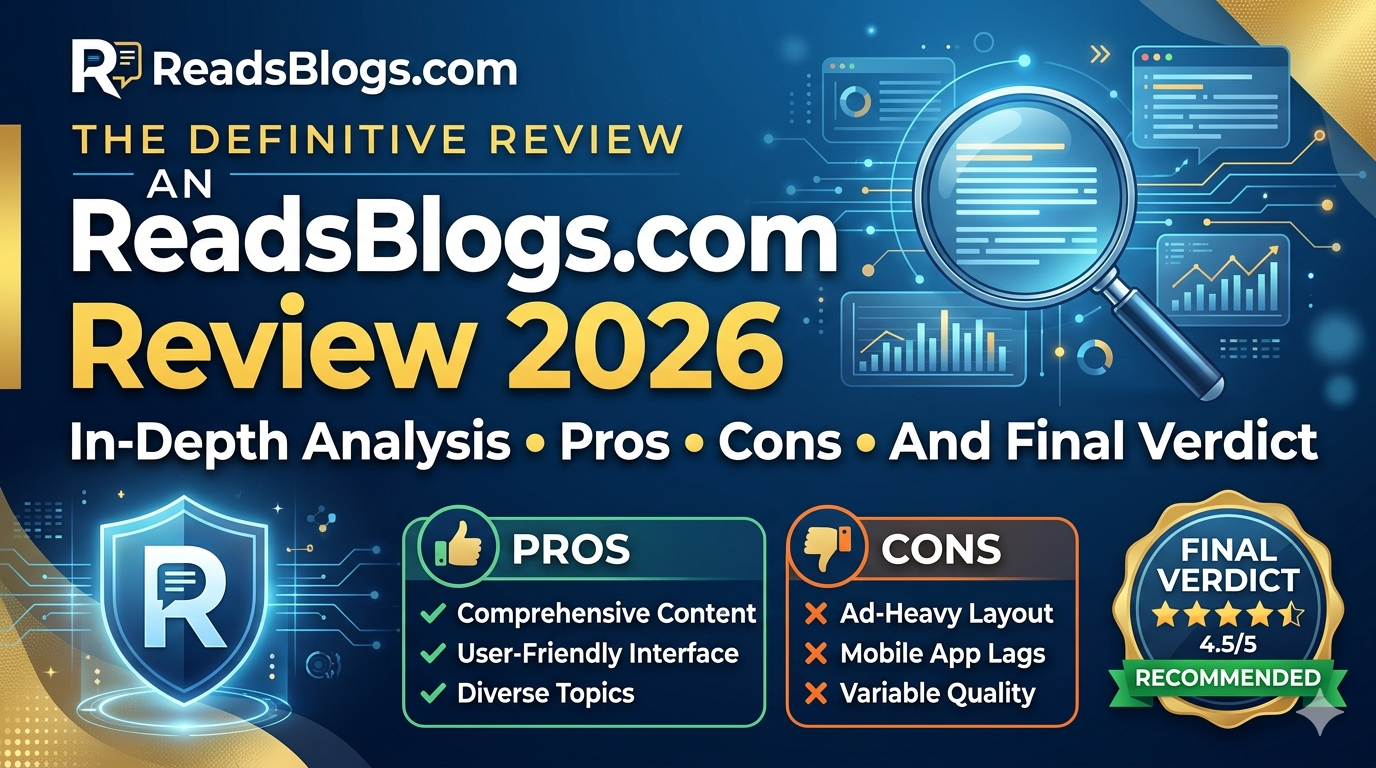 ReadsBlogs.com Review 2026 In Depth Analysis Pros Cons And Final Verdict