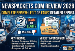 Newspackets.com Complete Review Legit Or Fake Detailed Report
