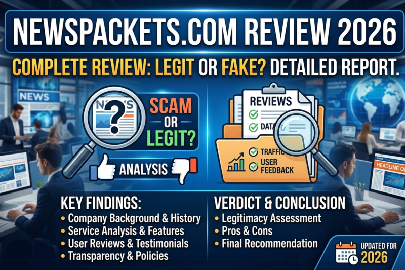 Newspackets.com  Complete Review Legit Or Fake Detailed Report